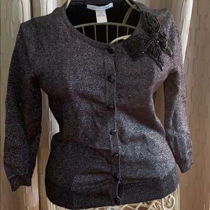 August Silk Cardigan